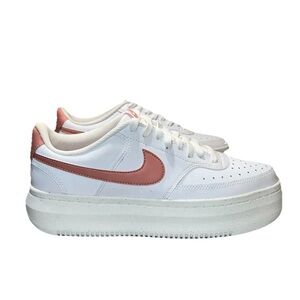 Nike Court Vision Alta Women’s Shoes DZ5394-102, (White/Pink Oxford) Size 11.5